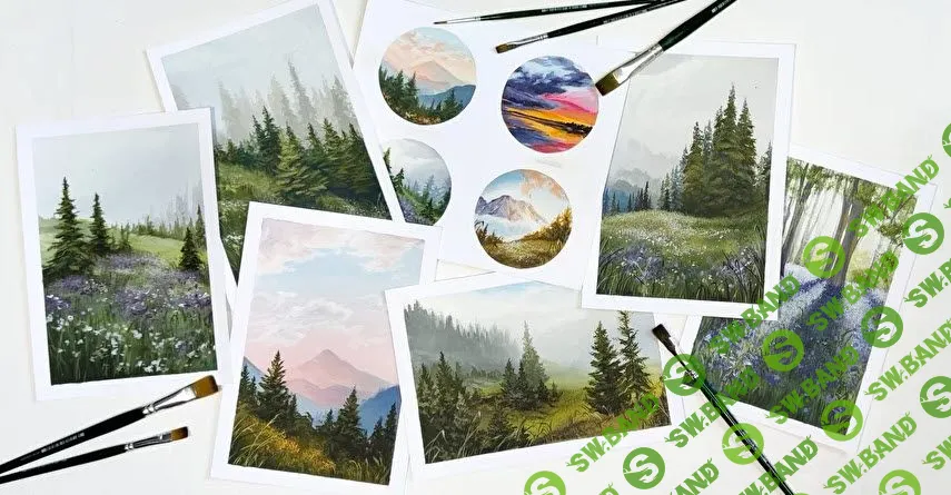 [Art Box Studio] Лесочек. Акрил (2022)