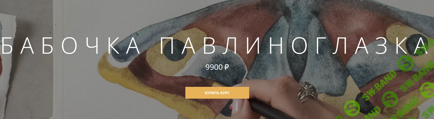 [Арткласс] Бабочка павлиноглазка (2024)