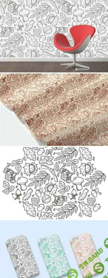 Autumn Handdraw Pattern