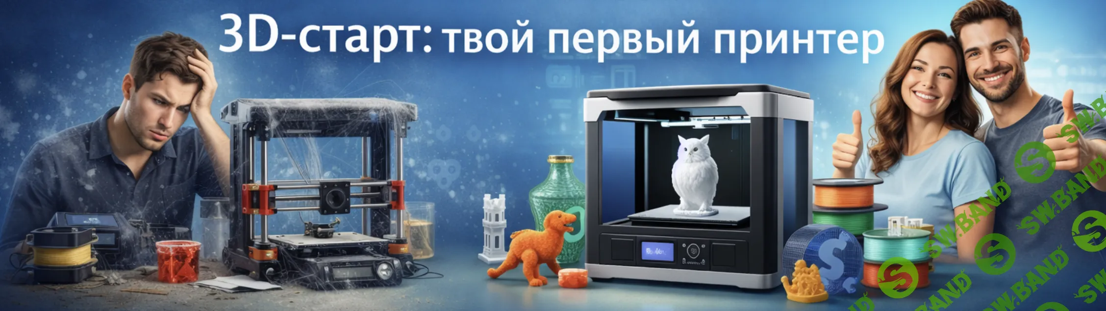 [Авторская] 3D-старт: твой первый принтер
