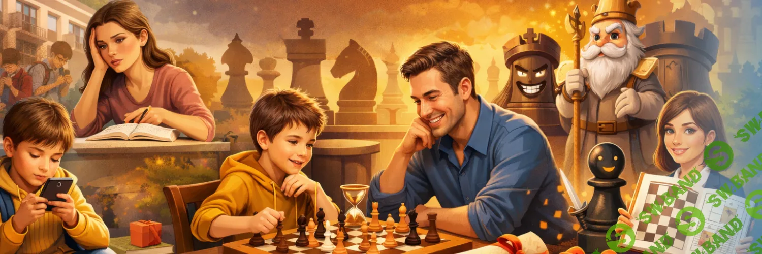 [Авторская] Шахматы для родителей - научите ребенка думать, а не зубрить