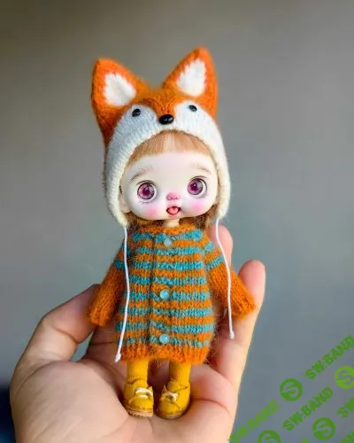 [BambinoDolls] Комплект шапочка + кардиган (комбинезон) для обитсу11 (2025)