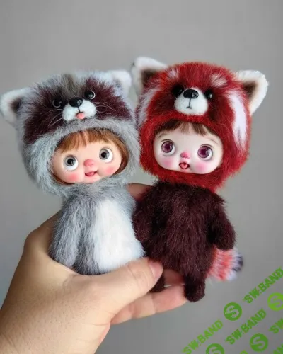 [BambinoDolls] Костюм панды, енота для обитсу11 (2025)