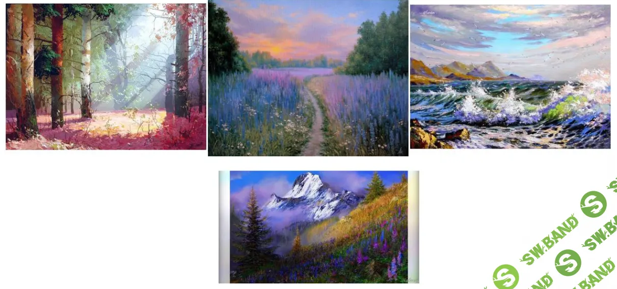 Базовый курс рисования пейзажей - Дикер (2016)