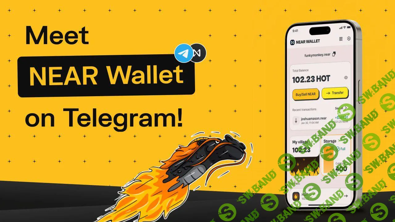 Бесплатный майнинг криптовалюты NEAR HOT Wallet Эмиссия как у биткоина!