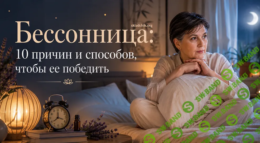 Бессонница: 10 причин и способов, чтобы ее победить [Алена Лебедева]
