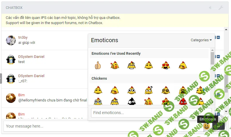 [BIM43] Chatbox v3.1.1 - чат для IPS 4.3