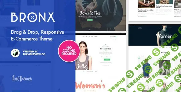 Bronx v1.4.3 - интернет магазин WordPress шаблон