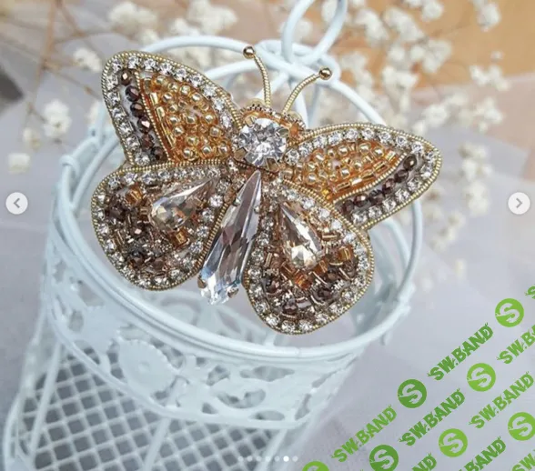 [brooch_from_stars] Брошь Бабочка (2024)