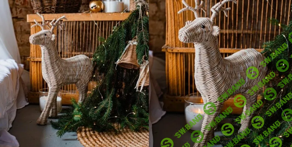 [Бумажная лоза] Марафон "Рождественский олень" [basket_leli, Кристина Строде]