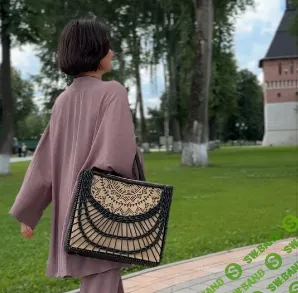 [Бумажная лоза] Сумка с вкладышем [Ольга Федорина]