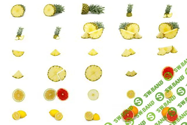 [Bundlestorm] 100 Isolated Fruits Photos