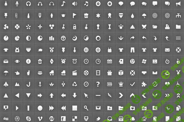 [Bundlestorm] Glyph, Symbols and Minimalist Icon