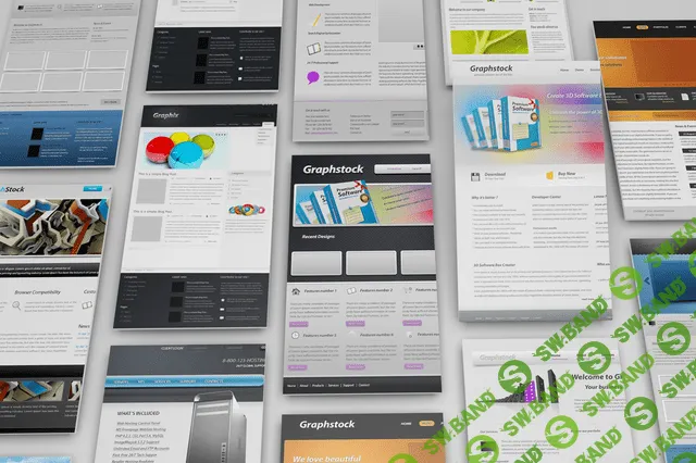 [Bundlestorm] Photoshop PSD Layouts