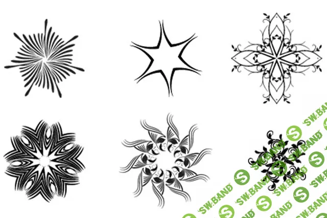 [Bundlestorm] Vector Floral Ornaments