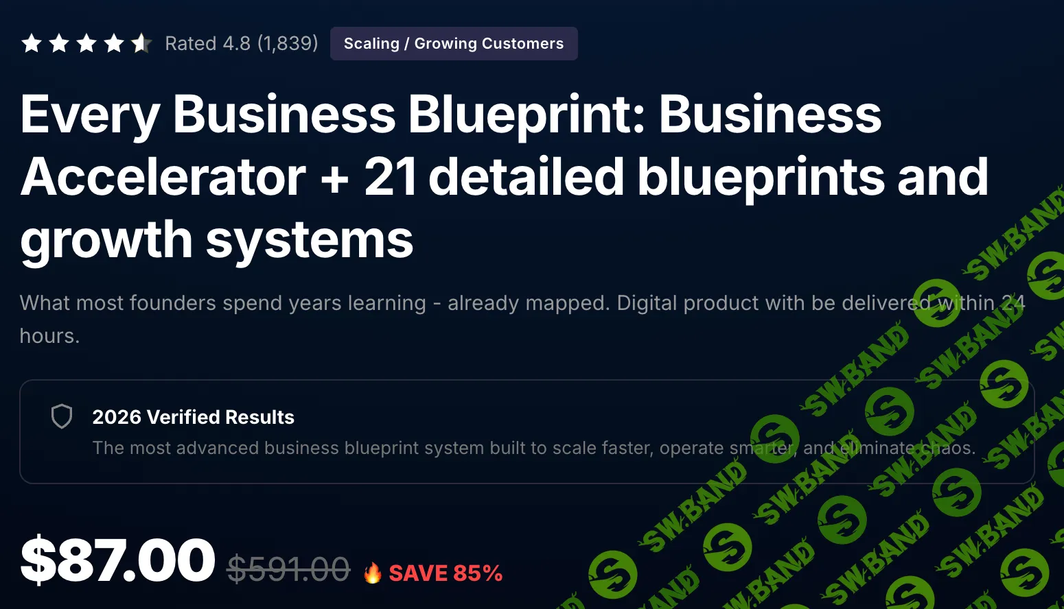 [Business Blueprints] Система которая заменит мозг в бизнесе: 21 Blueprint + ОС для роста (2026)