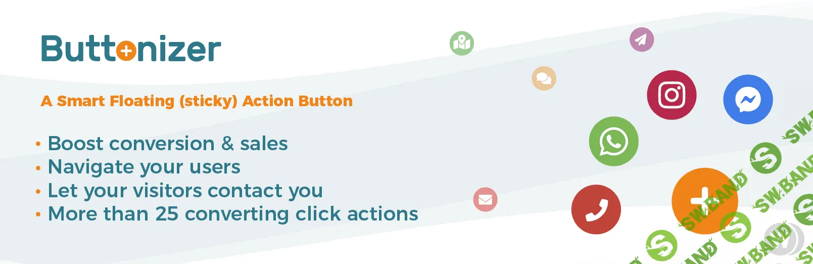 Buttonizer (Premium) v2.2.1 NULLED - умная плавающая кнопка действия WordPress
