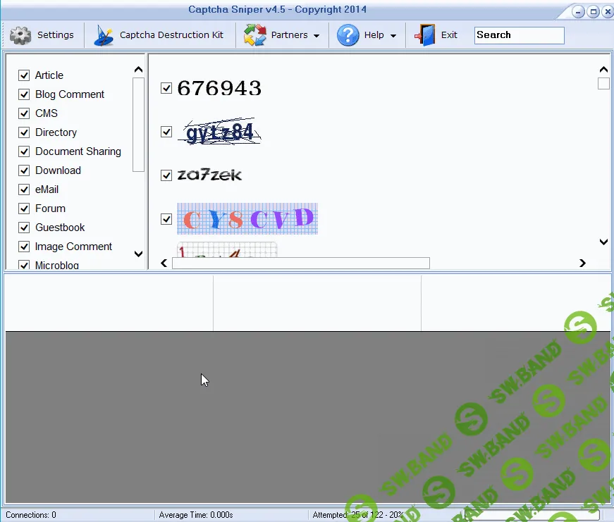 Captcha Sniper X 5.18 [Cracked]