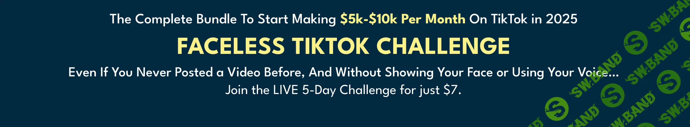 [Cash Clique] TikTok-челлендж: доход 5000-10000$ в месяц без лица и голоса (2025)