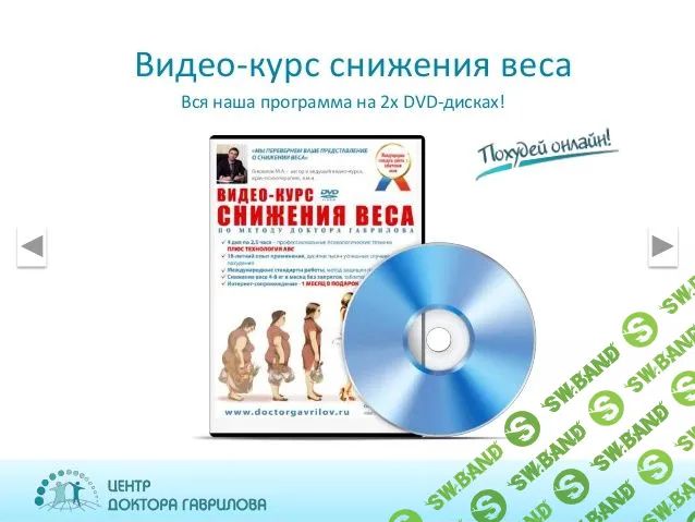 [Центр доктора Гаврилова] Видеокурс снижения веса (2015)