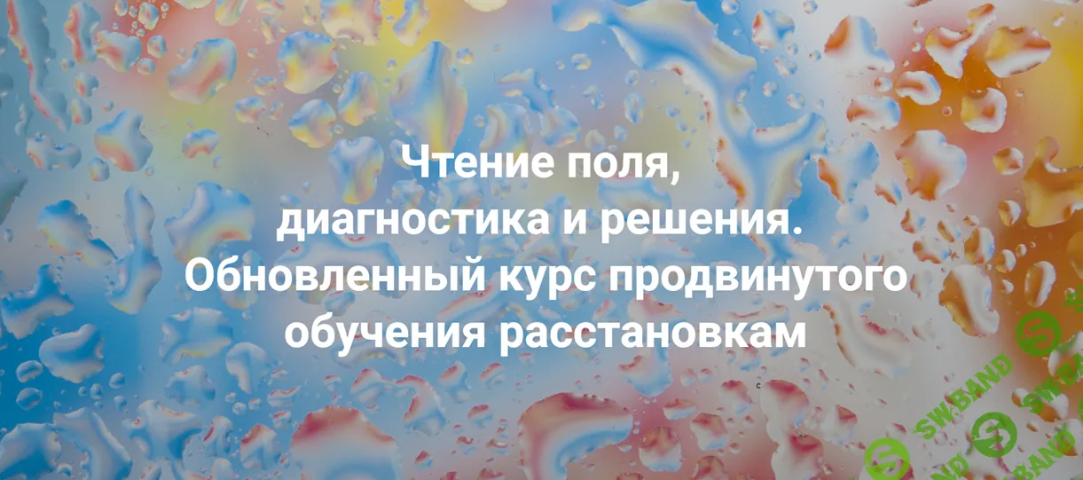 Чтение поля, диагностика и решения - 2026. Обновленный курс продвинутого обучения расстановкам [Институт Открытого поля] [Елена Веселаго]
