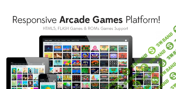 [codecanyon] Arcade Game Script v1.2.1 - скрипт игрового портала