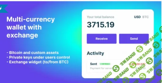 [Codecanyon] Bitcoin, Ethereum, ERC20 crypto wallets with exchange v1.1.657 (2021)