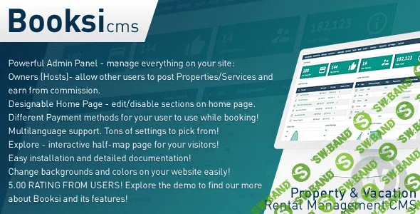 [CodeCanyon] Booksi v1.27 - управление недвижимостью и управление каталогом