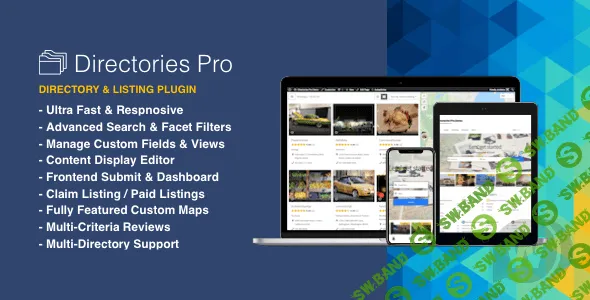 [CodeCanyon] Directories Pro v1.1.22 - плагин каталога WordPress