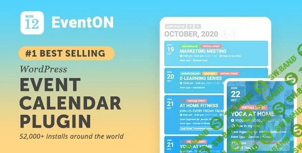 [CodeCanyon] EventOn v3.0.1 NULLED – календарь событий WordPress