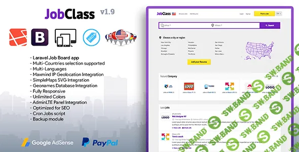 [codecanyon] JobClass v1.9 - Geolocalized Job Board Script