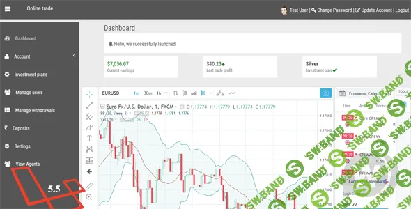 [CodeCanyon] Online Trade - трейдинговая и криптовалютная инвестиционная система