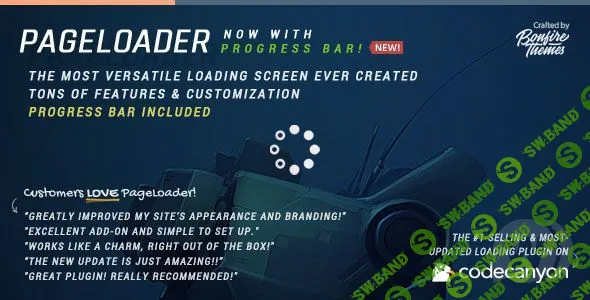 [CodeCanyon] PageLoader v3.3 - индикатор загрузки WordPress