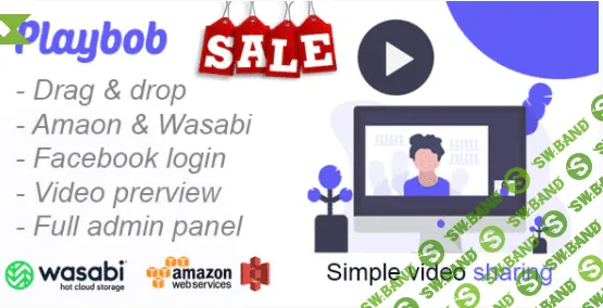 [Codecanyon] Playbob v1.0 - Simple Video Sharing (2021)