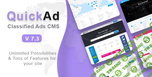 [CodeCanyon] Quickad v7.3 NULLED - CMS доски объявления