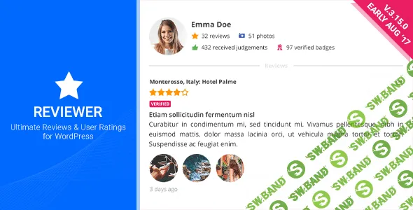 [codecanyon] Reviewer v3.15.0 - Отличный плагин для обзоров