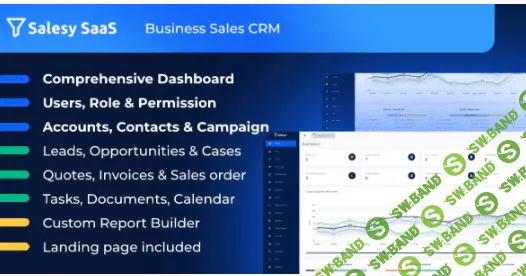 [codecanyon] Salesy SaaS v2.5.3 NULLED - CRM для бизнеса (2021)