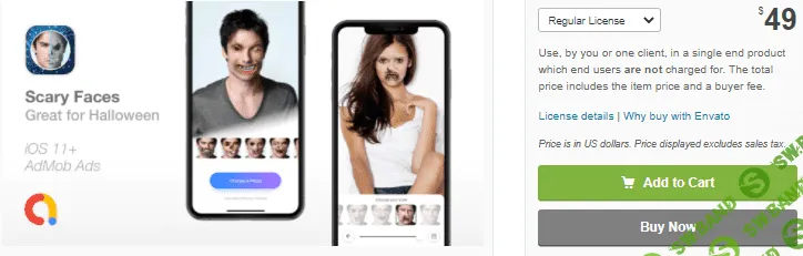 [Codecanyon] Scary Faces v1.0 - Apply Face Morphing filters - Great for Halloween (2020)