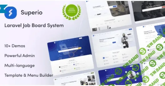 [codecanyon] Superio v1.1.0 - портал вакансий на Laravel (2021)