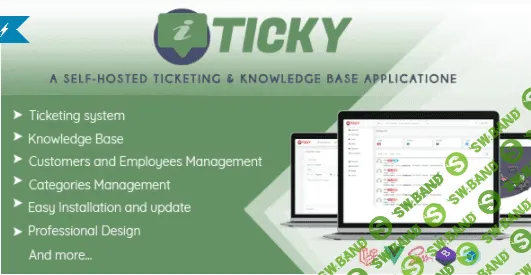 [codecanyon] Ticky Helpdesk v1.7.0.9 - система тикетов и база знаний (2022)