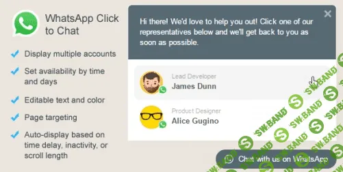 [codecanyon] WhatsApp Click to Chat Plugin for WordPress