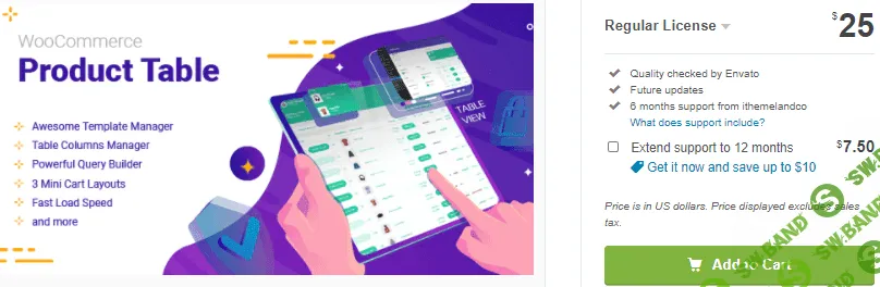 [Codecanyon] WooCommerce Product Table v2.2.0 (2021)