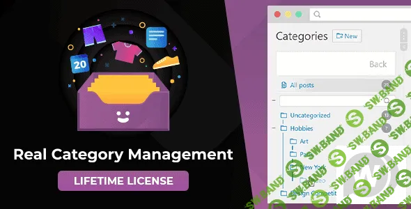 [Codecanyon] WordPress Real Category Management v3.4.0 NULLED - организация категорий WordPress