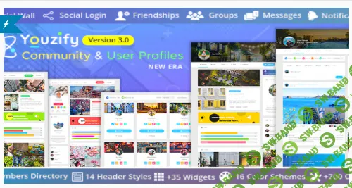 [Codecanyon] Youzify v3.1.3 Rus Nulled - система членства для WordPress (2021)