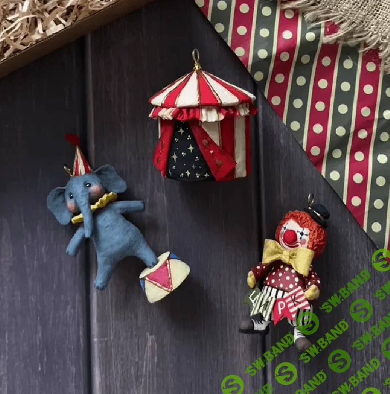 [cotton_toys_st] Ватная игрушка. Цирк (2023)