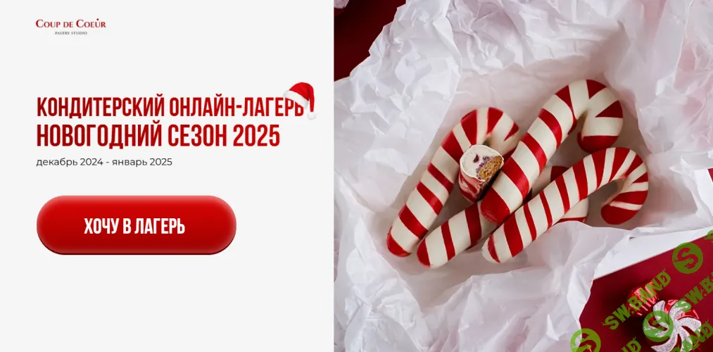 [Coup de coeur] Кондитерский онлайн-лагерь. Новогодний сезон 2025 (2024)