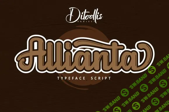 [Creative Fabrica] Allianta Font