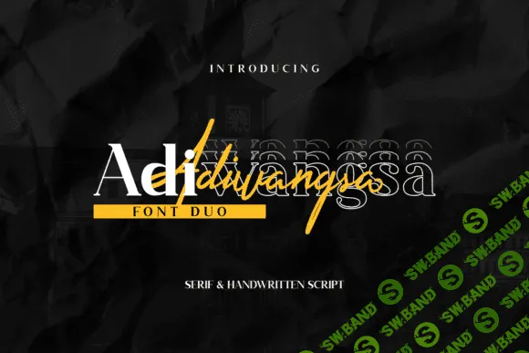 [Creativefabrica] Adiwangsa Font