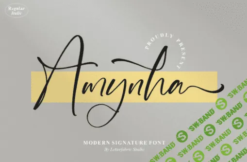 [Creativefabrica] Amynha Font (2022)