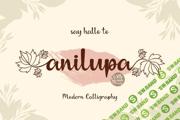 [Creativefabrica] Anilupa Font
